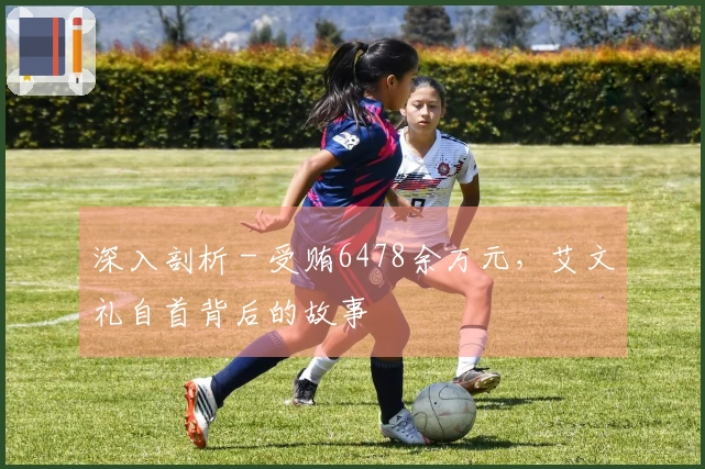 深入剖析 - 受贿6478余万元，艾文礼自首背后的故事